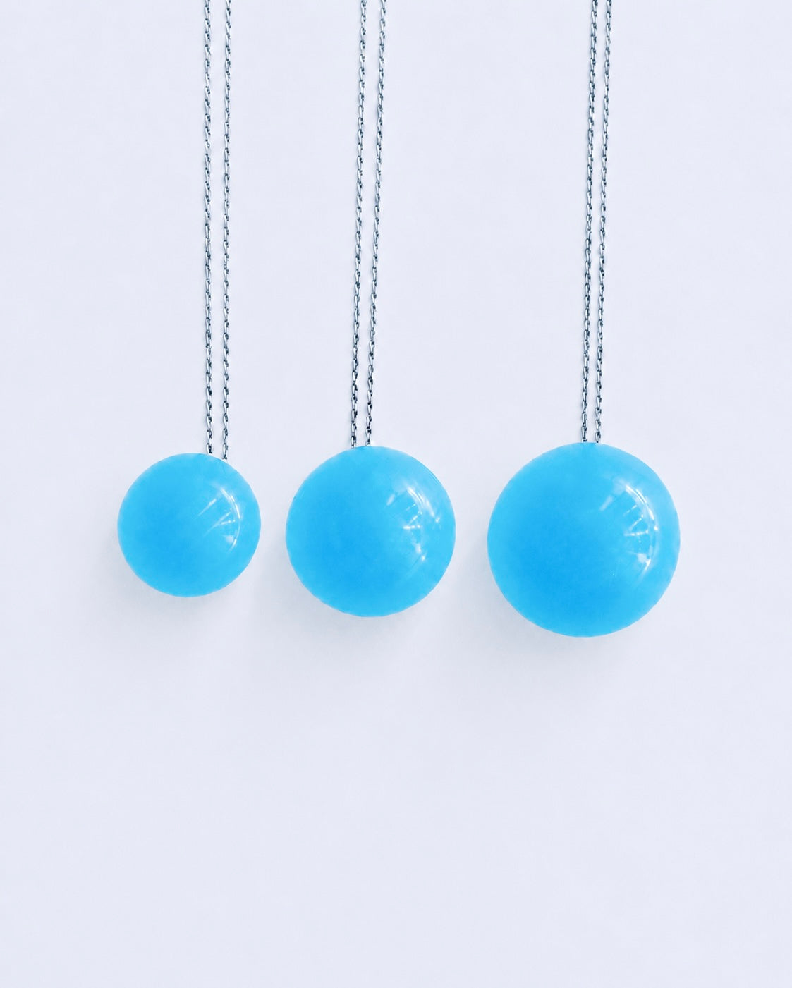 Sphere Necklace – Blue