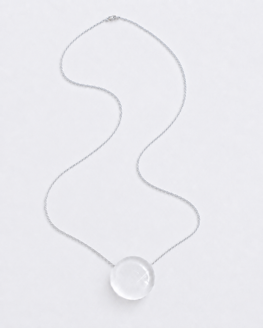 Sphere Necklace – Clear