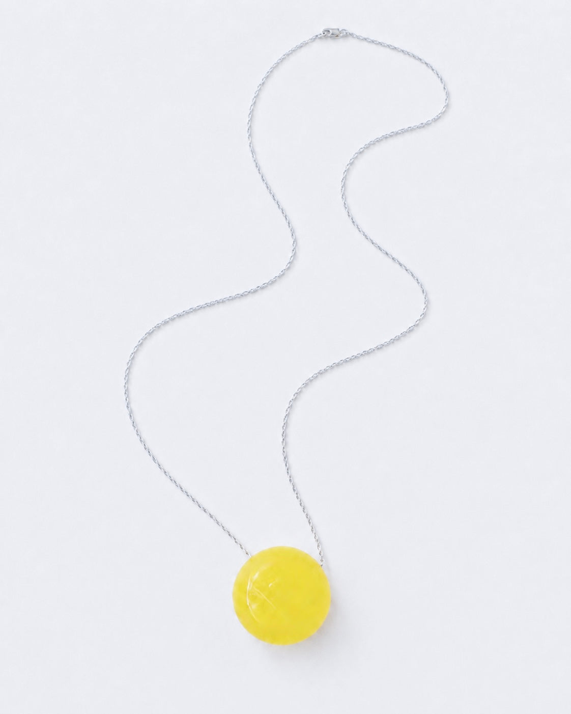 Sphere Necklace – Lemon Yellow