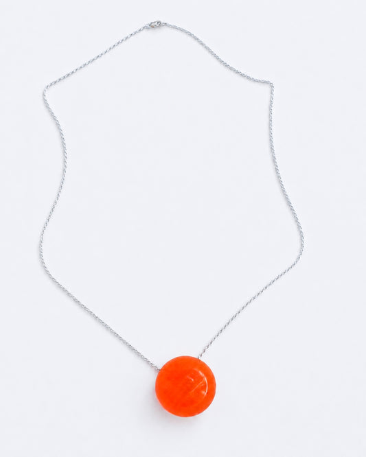 Sphere Necklace – Orange
